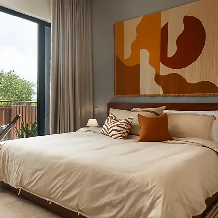 New 1Br Hotel Zone Rooftop Wpool And Concierge